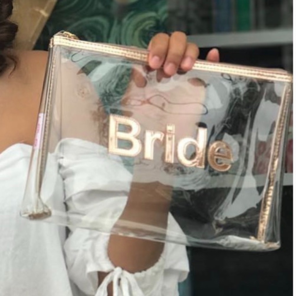 Clear Bride Pouch